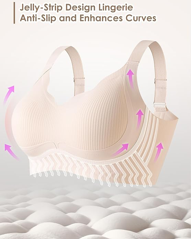 Shesways® Anti Sagging Full Coverage Wireless Push Up Bra