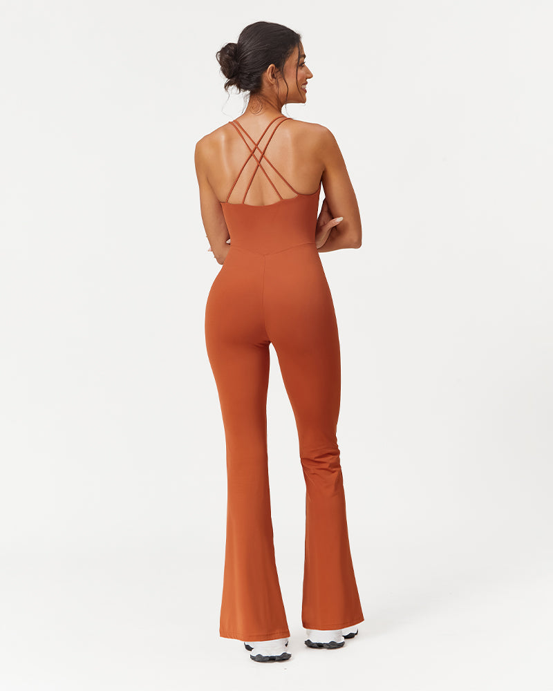 Shesways®Trendy Wide Leg Active Jumpsuit