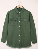 Street Edge Vintage Jean Shacket – Relaxed Oversize Fit