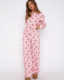 Christmas Gingerbread Loungewear Set for Women