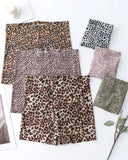 Mid-Rise Ice Silk Leopard Panties (6 Pack)