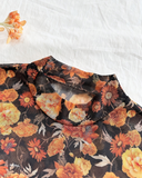 Slim Fit All-Over Print Long Sleeve Top