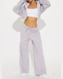 On The Go Fleece Pant Set