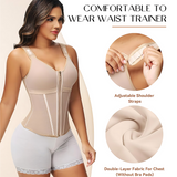 Shesways® Enhanced Shaping Corset Top — Slimming Waist Trainer & Push-Up Vest