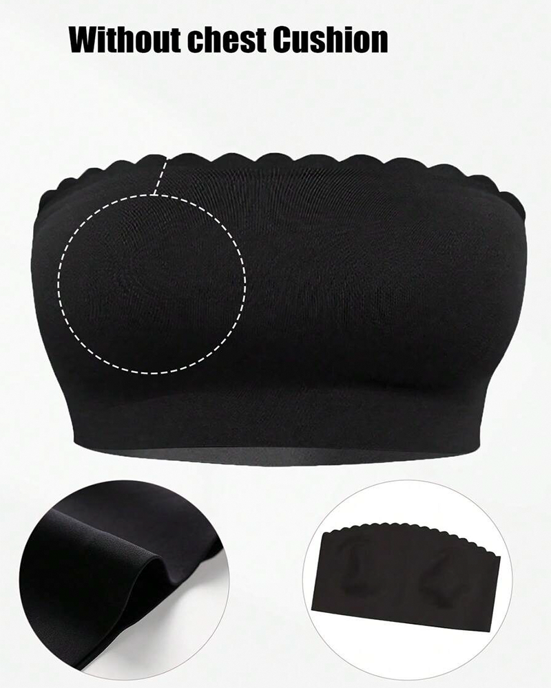 Shesways® Wireless Bandeau Bra