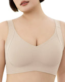 Shesways® Comfort Full Coverage Wireless Lightly Lined Bra