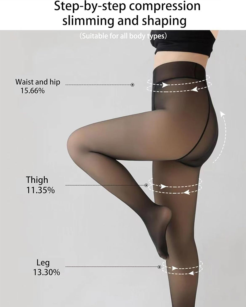 Shesways® Soft and Breathable Wool-Lined Tights