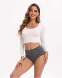 Women’s High Waisted Cotton Panties 5-Pack – Soft, Breathable Full Coverage Briefs