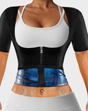 Shesways® Intense Sweat-Wicking Zip-Up Top