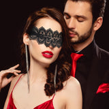 Lace Eye Mask for Women – Sheer Sexy Blindfold Lingerie Accessory for Tease & Seduction