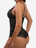 Shesways®Lace V Neck Full Bodysuit Underwear