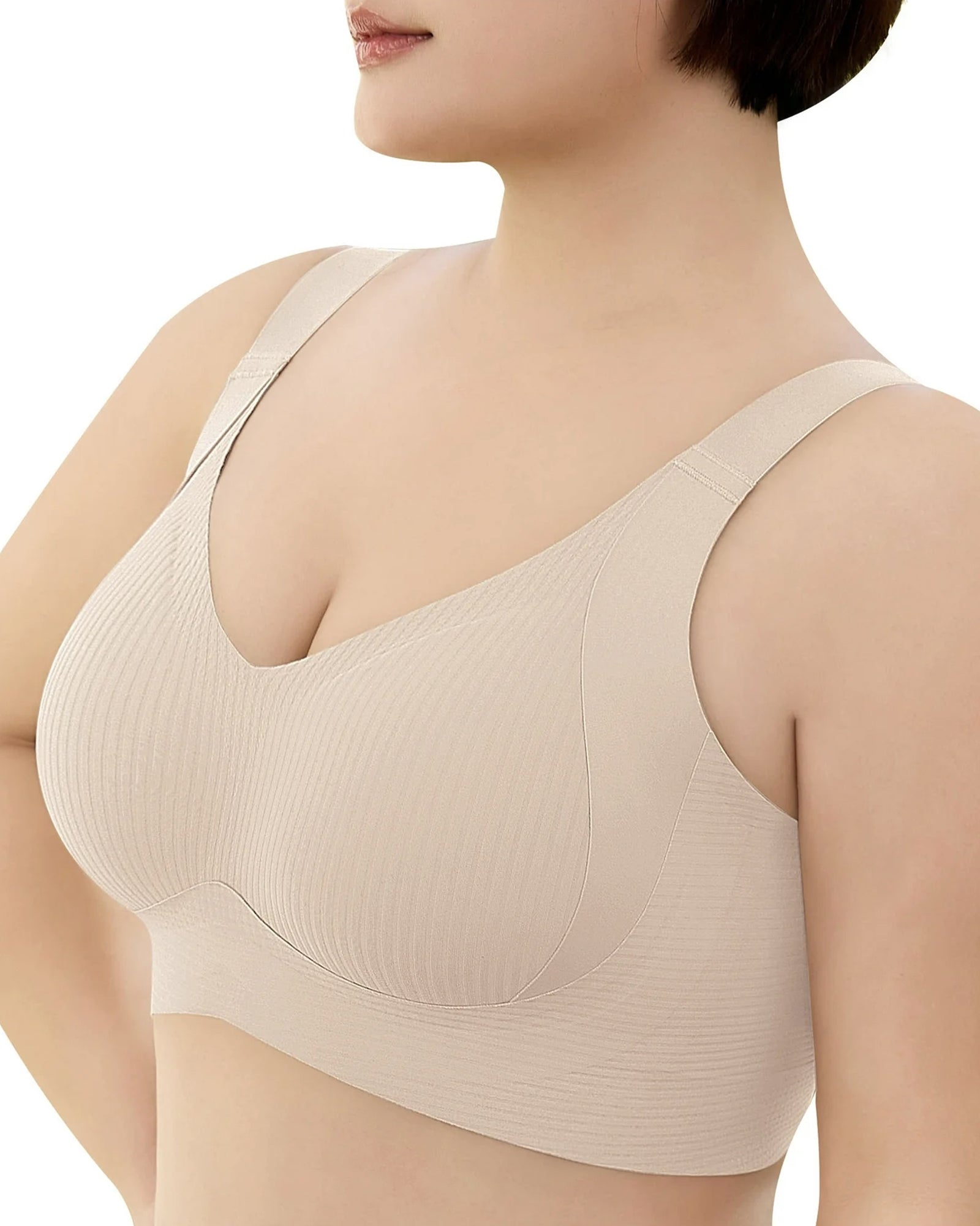 Shesways® Comfort Full Coverage Wireless Lightly Lined Bra