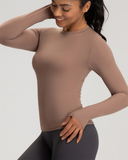 Inbarely Soft Single-Layer Long Sleeve Shirt
