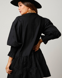 Christmas Sequin Nutcracker Shirt Dress