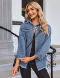Street Edge Vintage Jean Shacket – Relaxed Oversize Fit