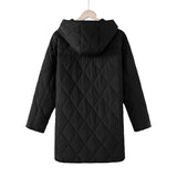 Shesways® Women’s Quilted Puffer Jacket – Lightweight Hooded Oversized Coat for Fall & Winter