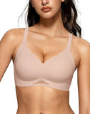 Shesways® Scalloped Wireless Bras with Mesh