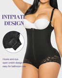 ShesWays® Lace Zipper Open Bust Shapewear