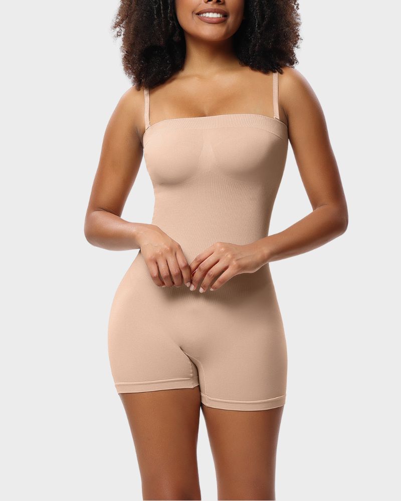 ShesWays® Strapless Slip Shapewear Bodysuit