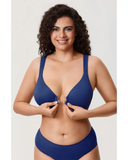 Shesways® Women's Front Closure Posture Support Underwire Seamless Bra