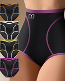Comfy Chic Colorblock High Waisted Briefs