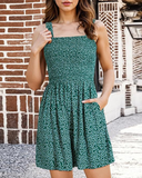 Shesways® Summer Floral Romper