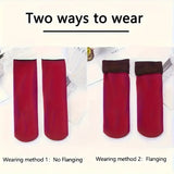 10 Pairs Women’s Fleece-Lined Winter Warm Socks