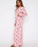 Christmas Gingerbread Loungewear Set for Women