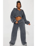On The Go Fleece Pant Set