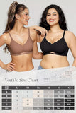 Shesways® Scalloped Wireless Bras with Mesh