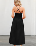 Shesways® Elegant Sleeveless Maxi Dress