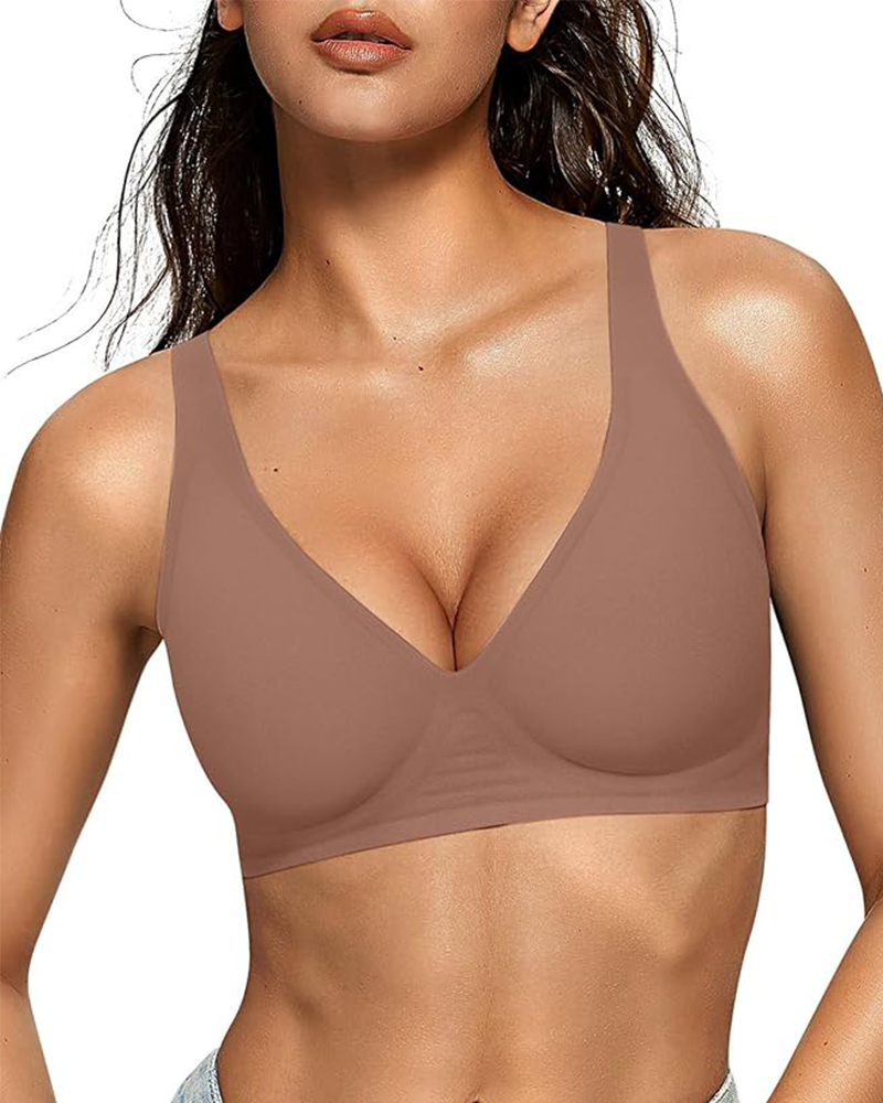 Shesways® Deep V Push Up Bras No Underwire
