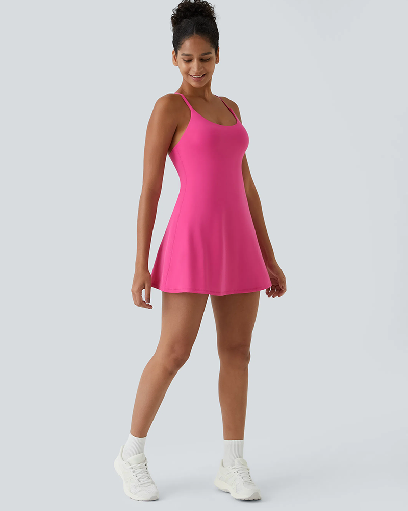 Shesways® Plush Backless Active Dress – Easy Peezy Edition