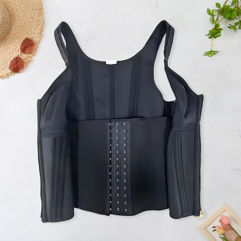 Shesways® Enhanced Shaping Corset Top — Slimming Waist Trainer & Push-Up Vest