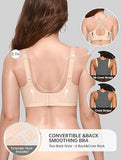 Shesways® Scalloped Seamless Full Coverage Convertible Bra