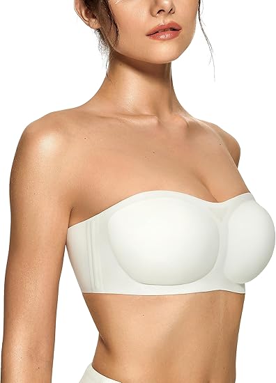 Shesways® Strapless Non Slip Bandeau Bra