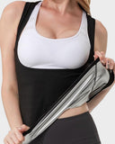Shesways® Sweat Shaper Women's Premium Workout Tank Top Slimming Polymer Sauna Vest