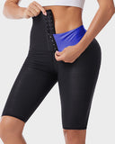 Shesways® Women's 5/8 Length Zippered Sauna Pants for Intense Workouts