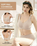 Shesways® Comfort Full Coverage Wireless Lightly Lined Bra