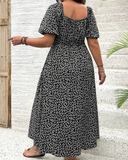 Shesways® Plus Size Floral Summer Dress