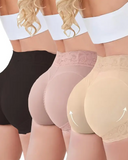 Cloud Butt Lifting Body Shaper Shorts with Lace Trim