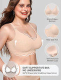 Shesways® Scalloped Seamless Full Coverage Convertible Bra