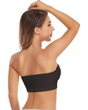 Shesways® Strapless Non-Slip Bandeau Bra – Wireless, Padded, with Removable Straps