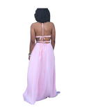 Shesways® Women's V-Neck Sleeveless Floor-Length Dress