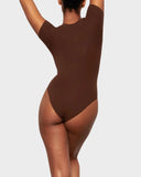 ShesWays®Everyday Wear Seamless T-shirt Bodysuit