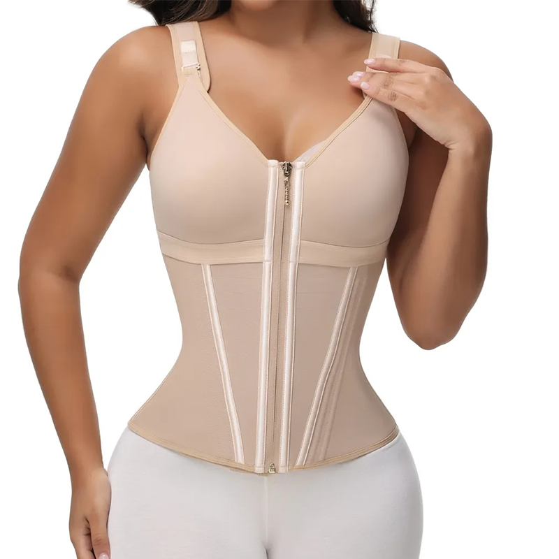 Shesways® Enhanced Shaping Corset Top — Slimming Waist Trainer & Push-Up Vest