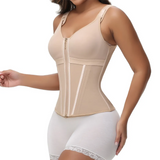 Shesways® Enhanced Shaping Corset Top — Slimming Waist Trainer & Push-Up Vest