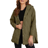 Shesways® Women’s Quilted Puffer Jacket – Lightweight Hooded Oversized Coat for Fall & Winter