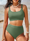 Shesways® 2 Piece High Waisted Bikini Sets