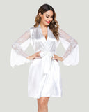 Shesways® Satin Kimono Robe